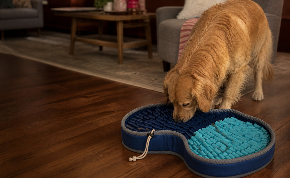 PuzzlePup Snuffle Mat for Dogs founder-story hero